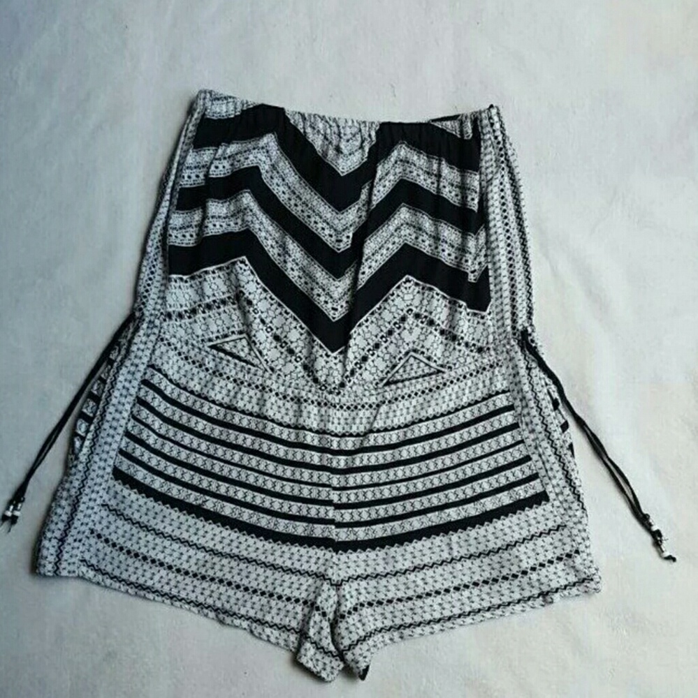 Printed romper